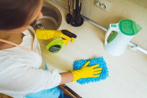 Waste handling and compliance during carpet cleaning services